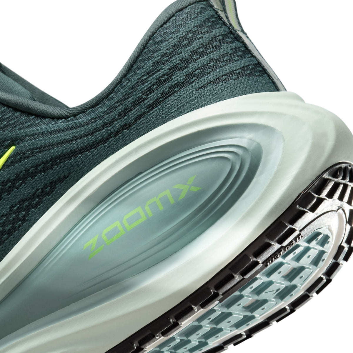 Nike Mens Vomero Plus Seaweed men's footwear in green, by Denim Exchange