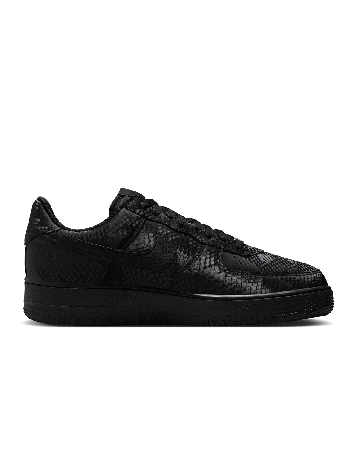 Nike Kobe Bryant Air Force 1 Low Triple Black men's footwear by Denim Exchange, black low-top sneakers