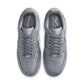 Nike men's Kobe Air Force 1 Low sneakers in Wolf Grey, showcasing their sleek low-top design and stylish athletic footwear.