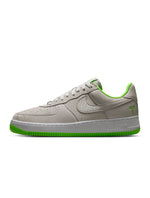 Nike men's Kobe Air Force 1 Low sneakers in electric green, featuring a sleek design and sporty look.