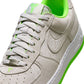 Nike men's Kobe Air Force 1 Low sneakers in electric green, casual footwear with a sleek design and vibrant color.