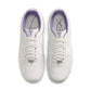 Nike Kobe Air Force 1 Low men's footwear in Daybreak color, featuring a sleek design with white and vibrant yellow accents.