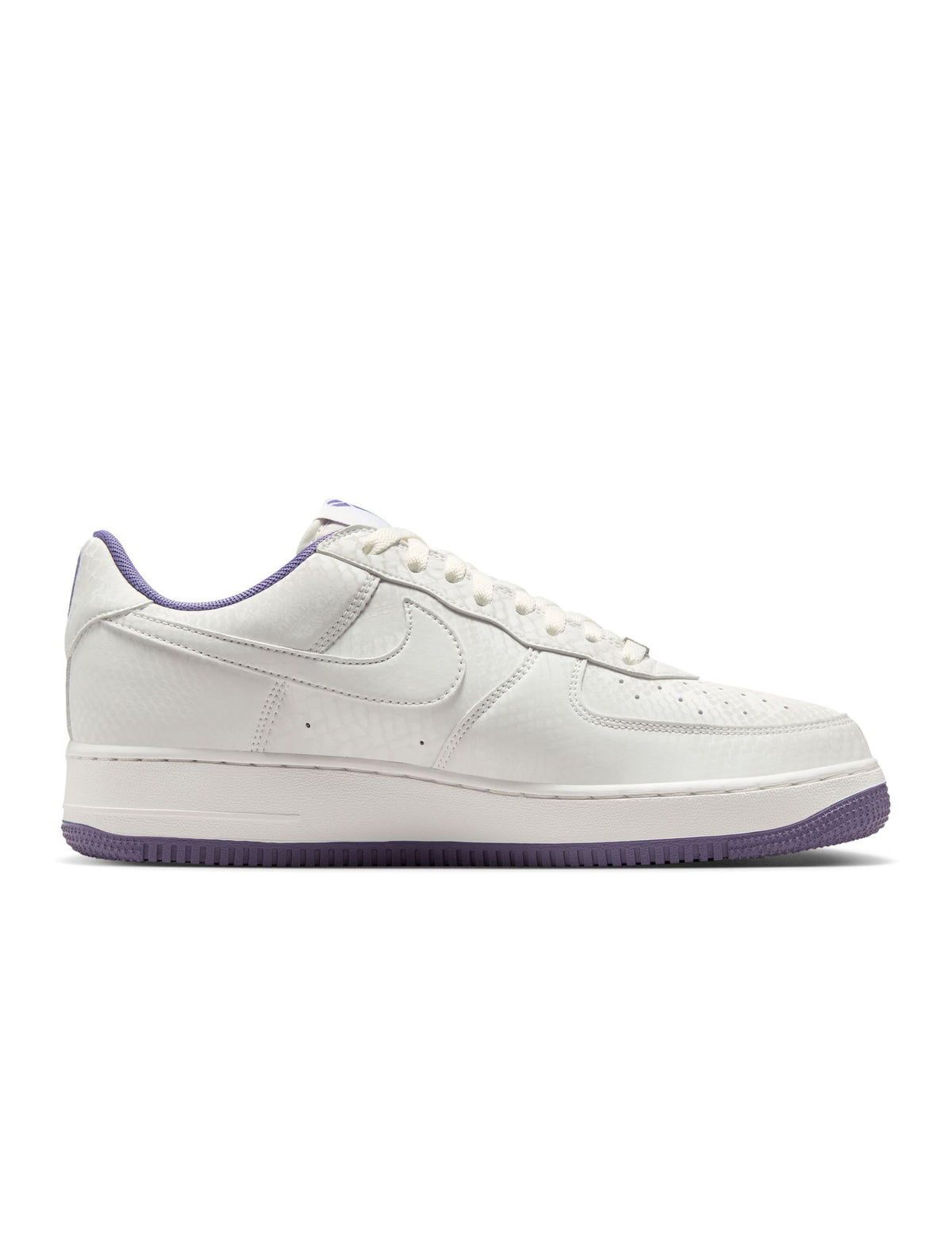 Nike Kobe Air Force 1 Low men's footwear in Daybreak color, featuring a sleek design with white and blue accents.