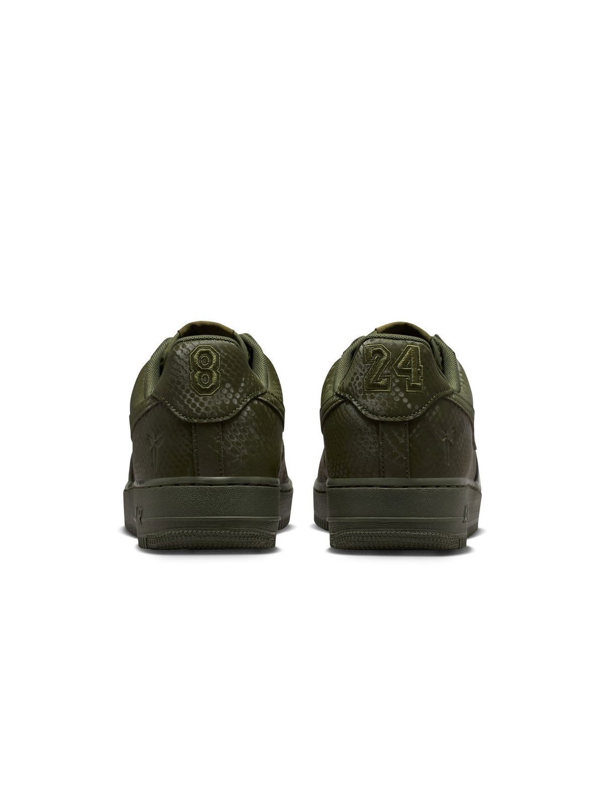 Nike men's Kobe Air Force 1 Low in cargo khaki sneakers