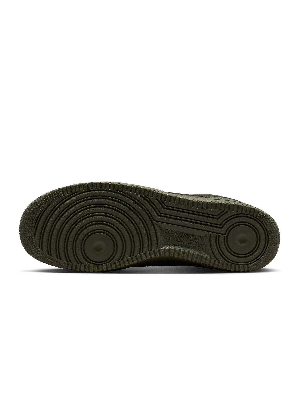 Nike men's Kobe Air Force 1 Low sneakers in cargo khaki, side view