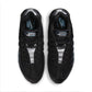 Nike Mens Air Max 95 "Big Bubble" black and smokey blue athletic sneakers with visible air cushioning, side and top view.