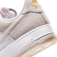 Nike Men's Air Force 1 ’07 sneakers in College Grey, side view