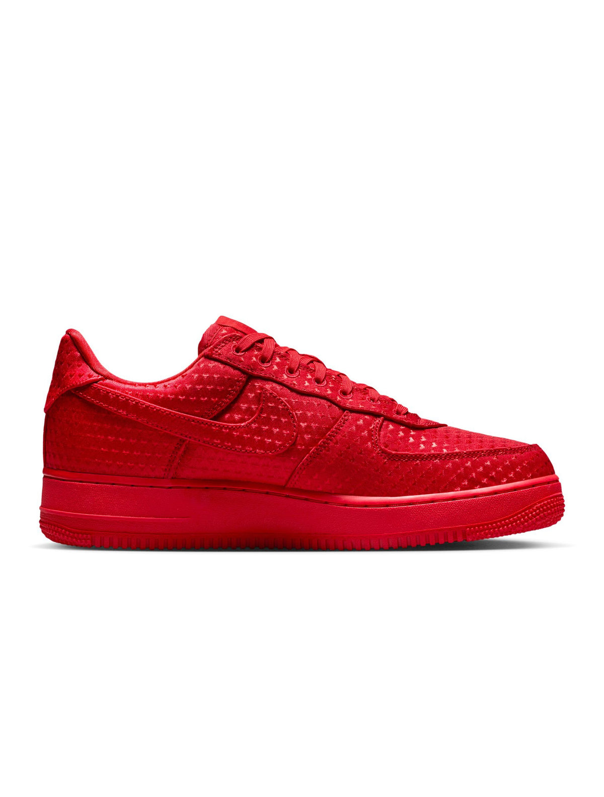 Nike men's Air Force 1 Retro Valentine's Day sneakers in red and pink