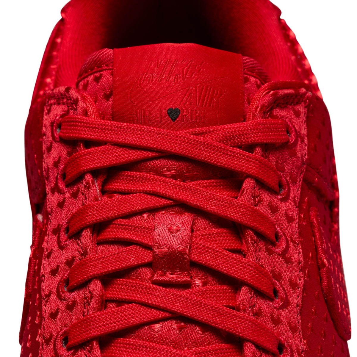 Nike Men's Air Force 1 Retro Valentine's Day sneakers in red and white by Denim Exchange
