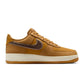 Nike Men's Air Force 1 '07 LV8 wheat and baroque brown sneakers, showcasing stylish men's footwear with a classic design.