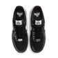 Nike men's Air Force 1 ’07 LV8 black and white sneakers, side view