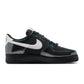 Nike men's Air Force 1 '07 LV8 black and white sneakers, side view