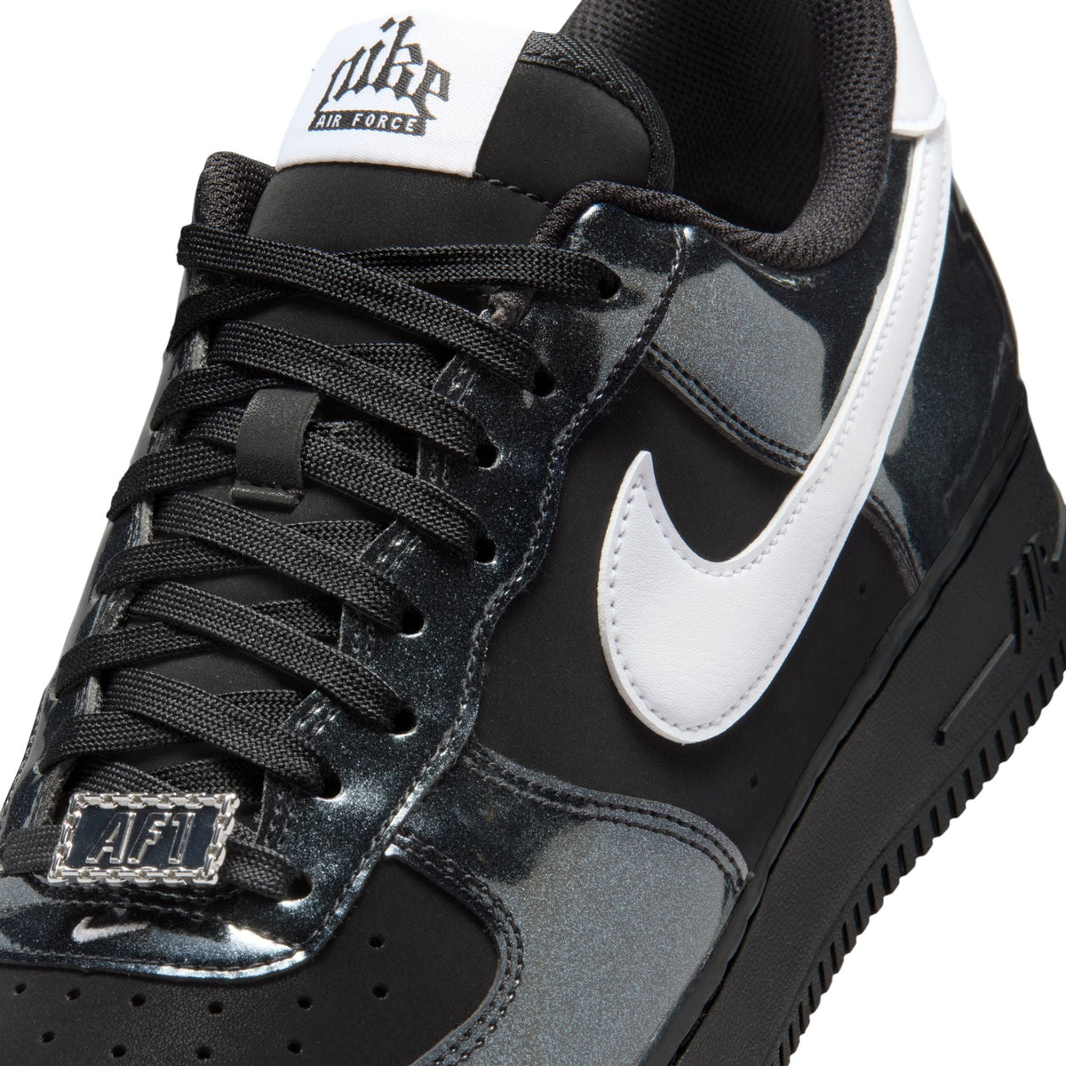 Nike Men's Air Force 1 ’07 Lv8 black and white sneakers by Denim Exchange