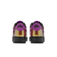 Nike men's Air Force 1 '07 Lv8 footwear in black and bold berry