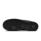 Men's Nike Air Force 1 '07 LV8 sneakers in black and bold berry, side view