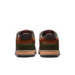 Nike men's Dunk Low Retro Premium sneakers in British Tan, featuring tan leather uppers and classic low-top design.