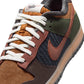 Nike Mens Dunk Low Retro Premium sneakers in British Tan, featuring classic low-top design and premium leather upper.