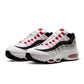 Nike Men's Air Max 95 Big Bubble Premium sneakers in Comet Red and white by Denim Exchange
