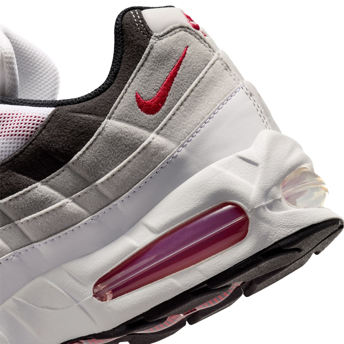 Nike Men's Air Max 95 Big Bubble Premium sneakers in Comet Red by Denim Exchange