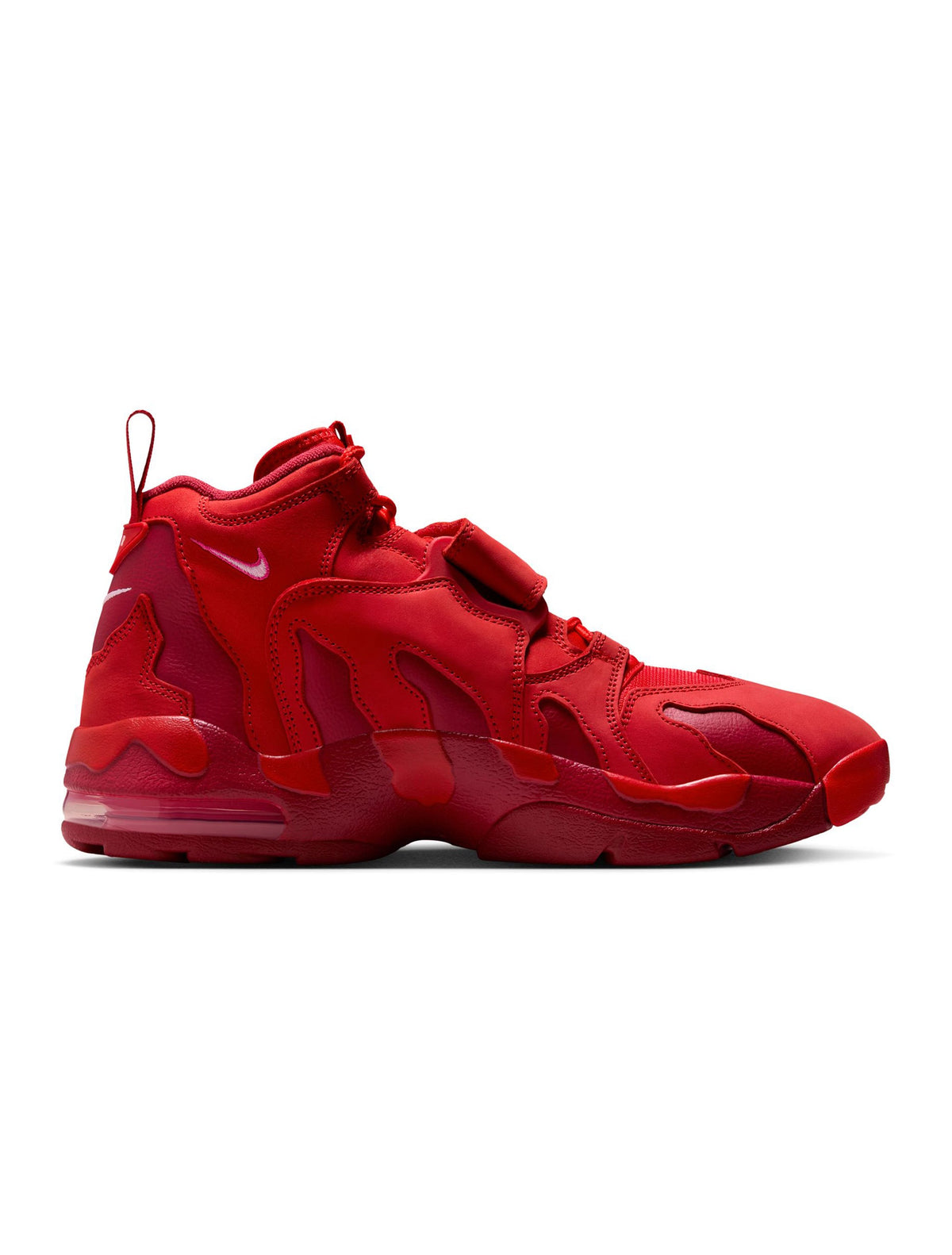 Nike Men's Air DT Max '96 Love Letter to Connie sneakers in pink and black profile view