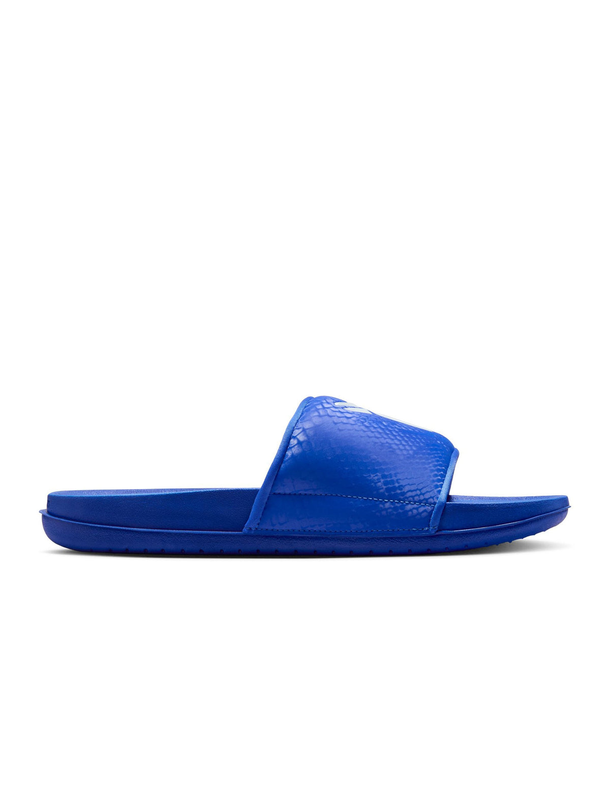Denim Exchange men's Nike Kobe Offcourt Slide in Hyper Royal blue footwear