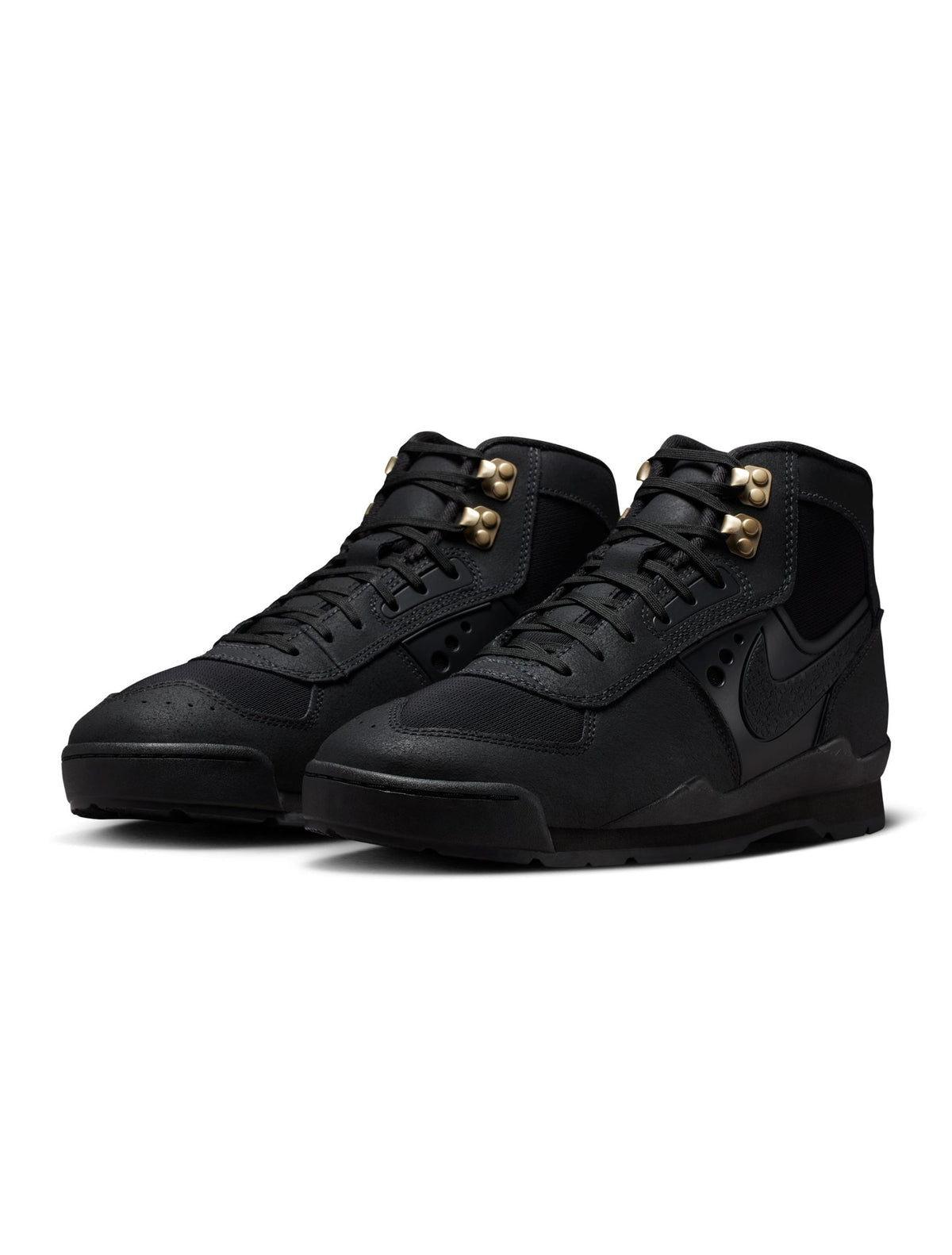 Nike Mens Air Baltoro SP black footwear featuring a sleek design and durable construction for outdoor adventures.