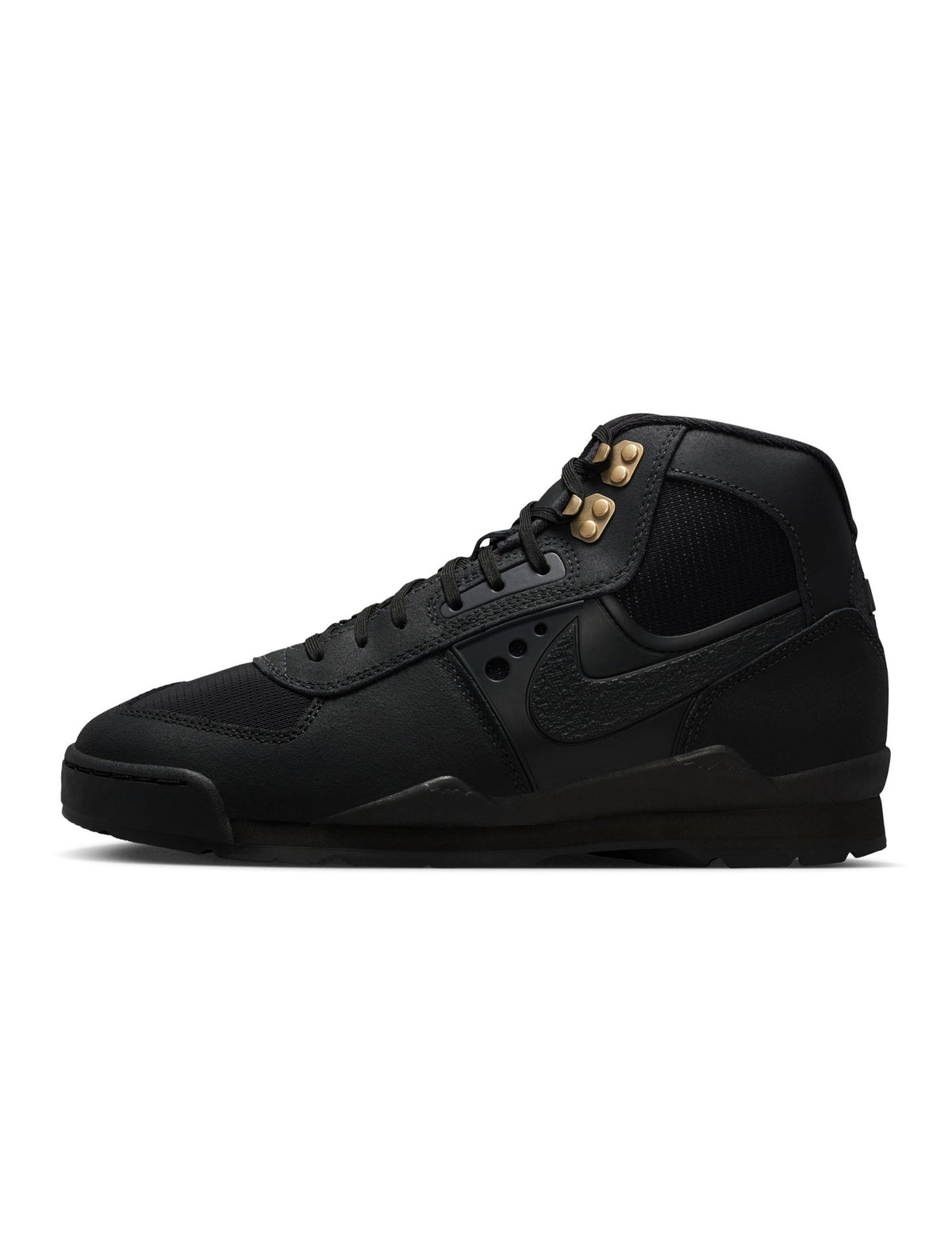 Nike Mens Air Baltoro SP black men's footwear with durable design and cushioned sole, ideal for outdoor adventures.