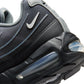 Nike men's Air Max 95 Tech sneakers in black and wolf grey, side view