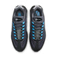 Nike men's Air Max 95 Tech footwear in black with University Blue accents by Denim Exchange