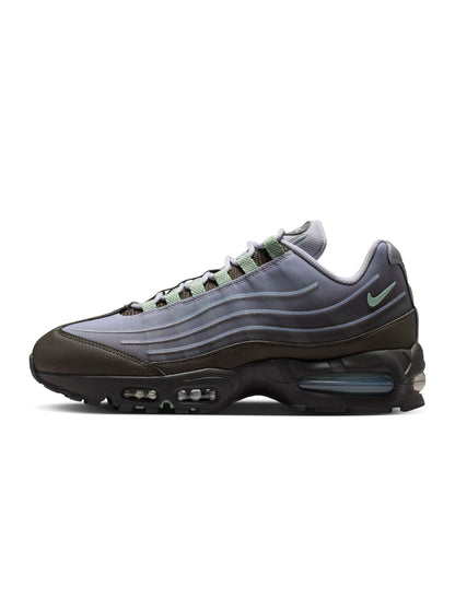 Denim Exchange men's Nike Air Max 95 Tech sneakers in Medium Ash gray
