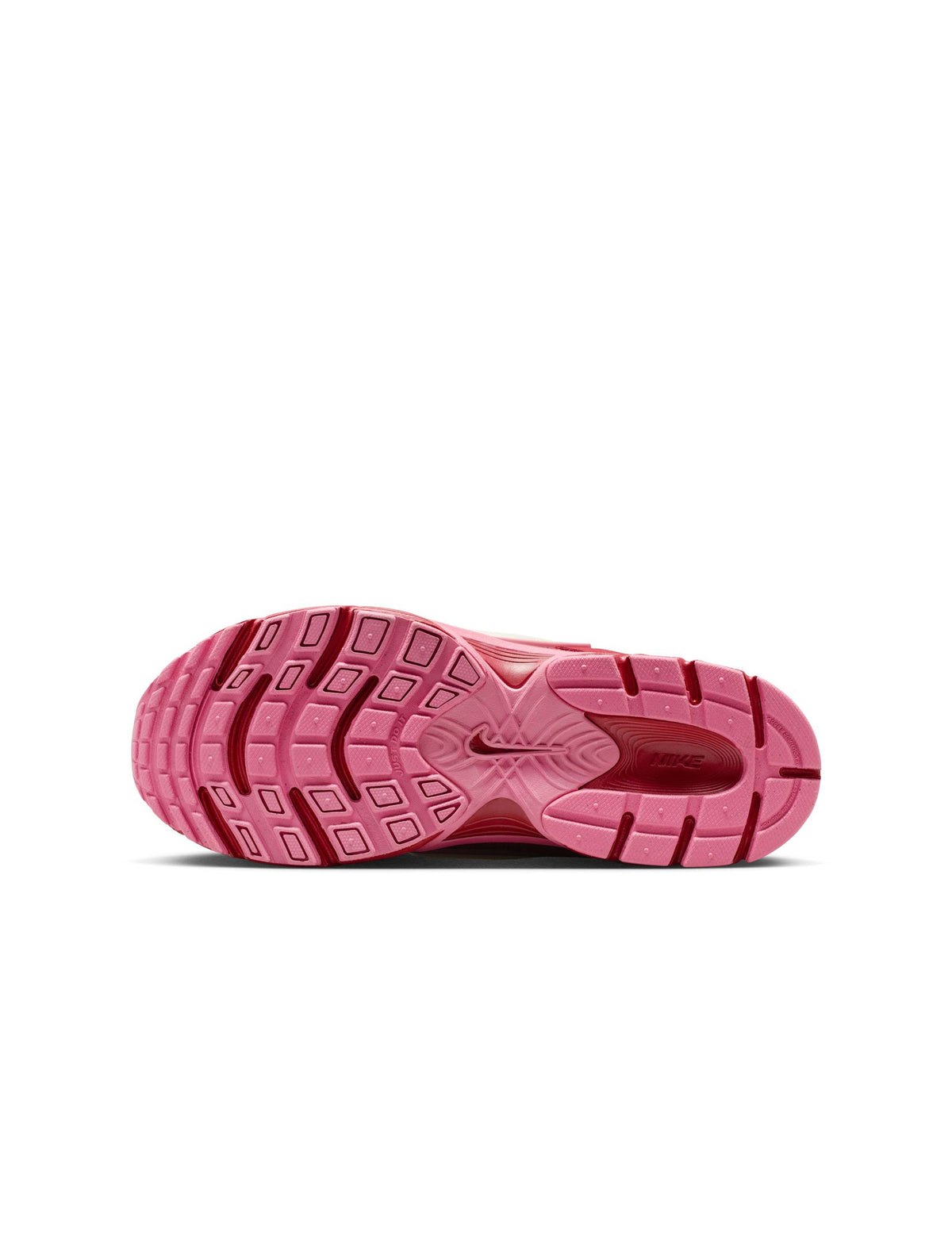 Nike Women's V5 Runner Team Crimson sneakers by Denim Exchange in red with a sporty low-top design
