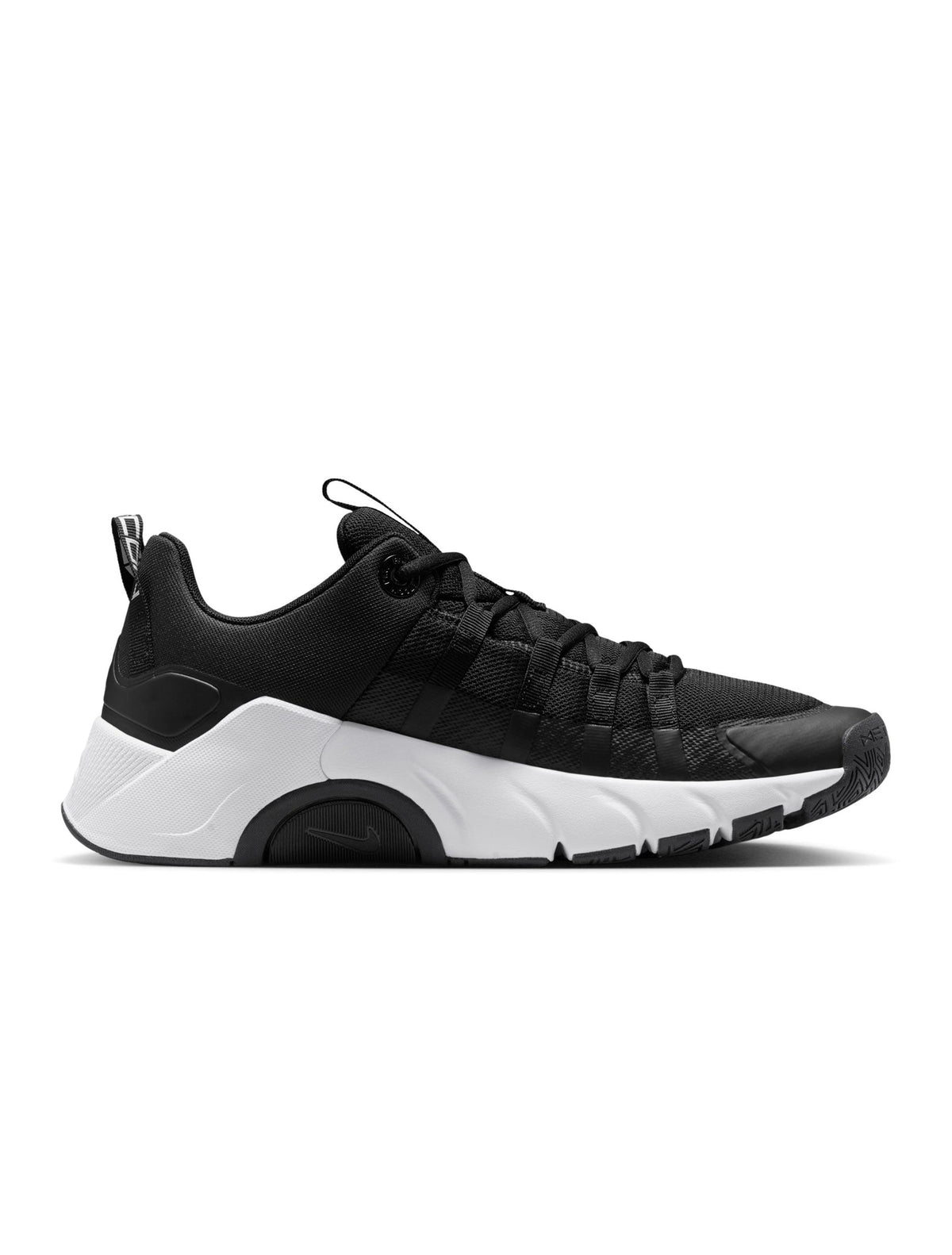 Nike men's Free Metcon 7 black and white training shoes by Denim Exchange