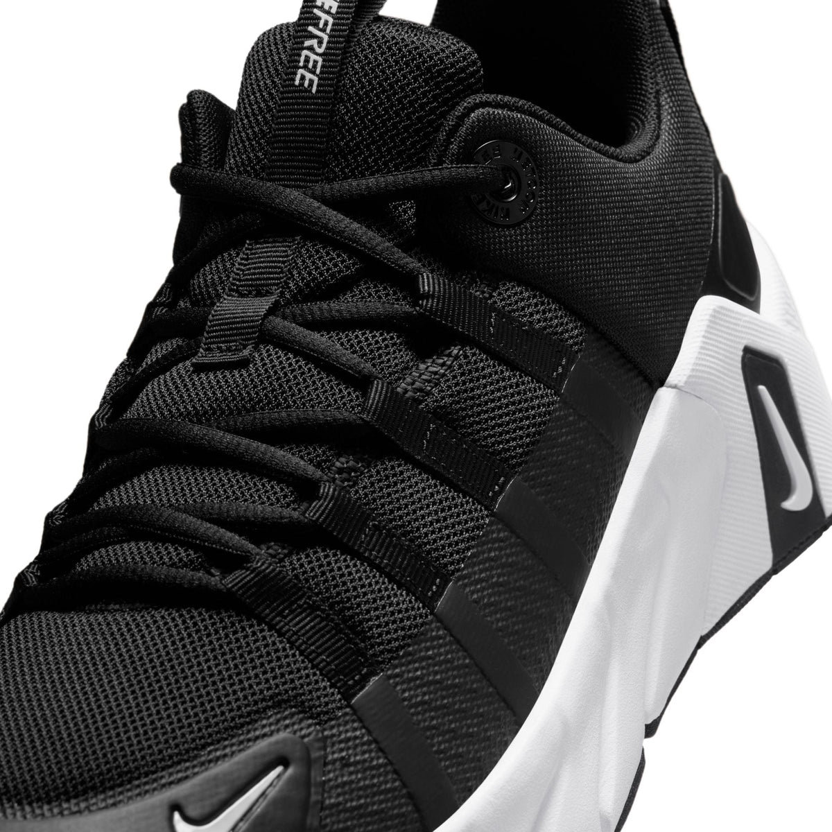 Nike Men's Free Metcon 7 black and white training shoes from Denim Exchange