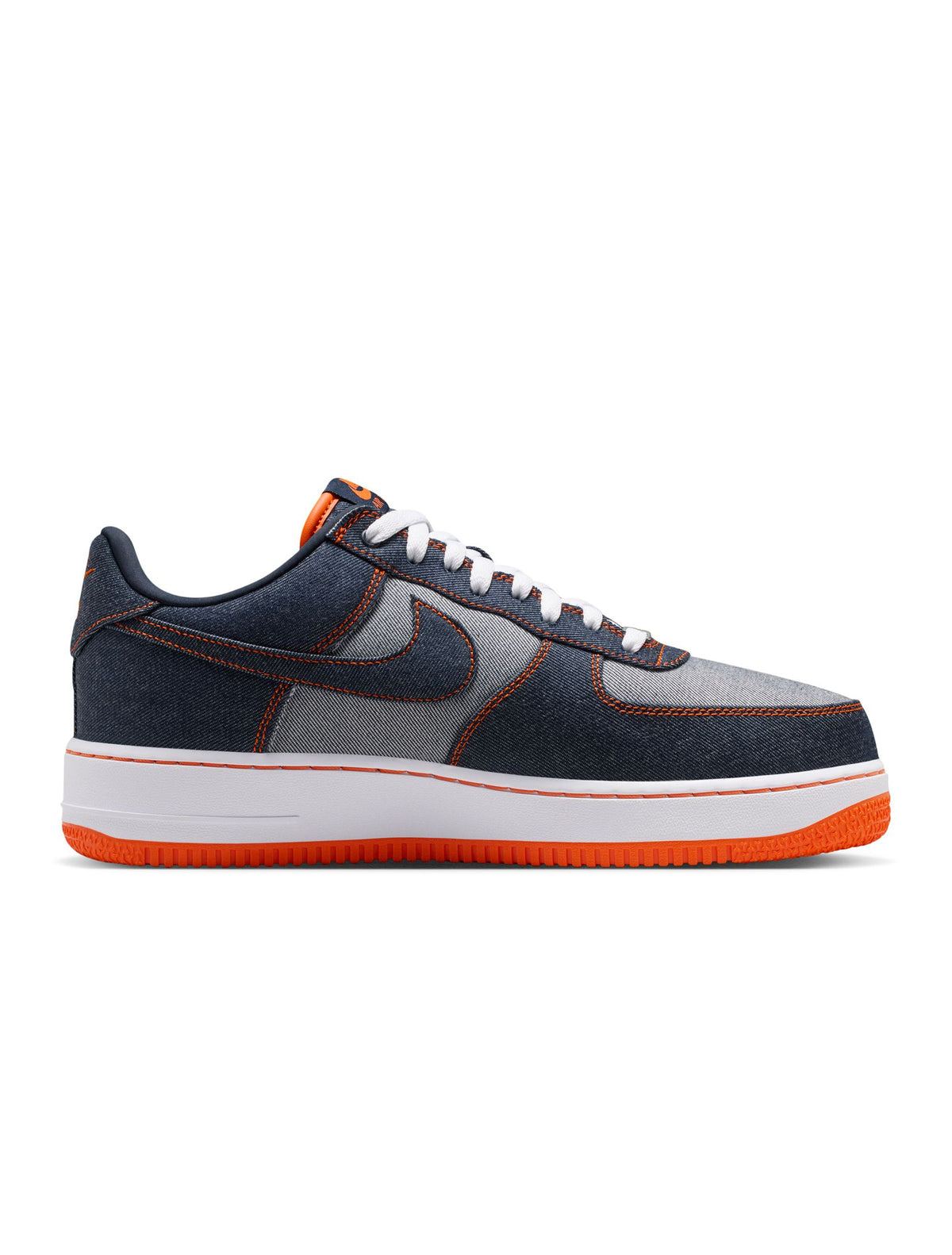 Nike Men's Kobe Air Force 1 Low Protro denim sneakers in blue and white