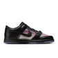 Nike men's Dunk Low Retro Premium sneakers in pink Rise with a stylish design, perfect for casual wear and athletic style.