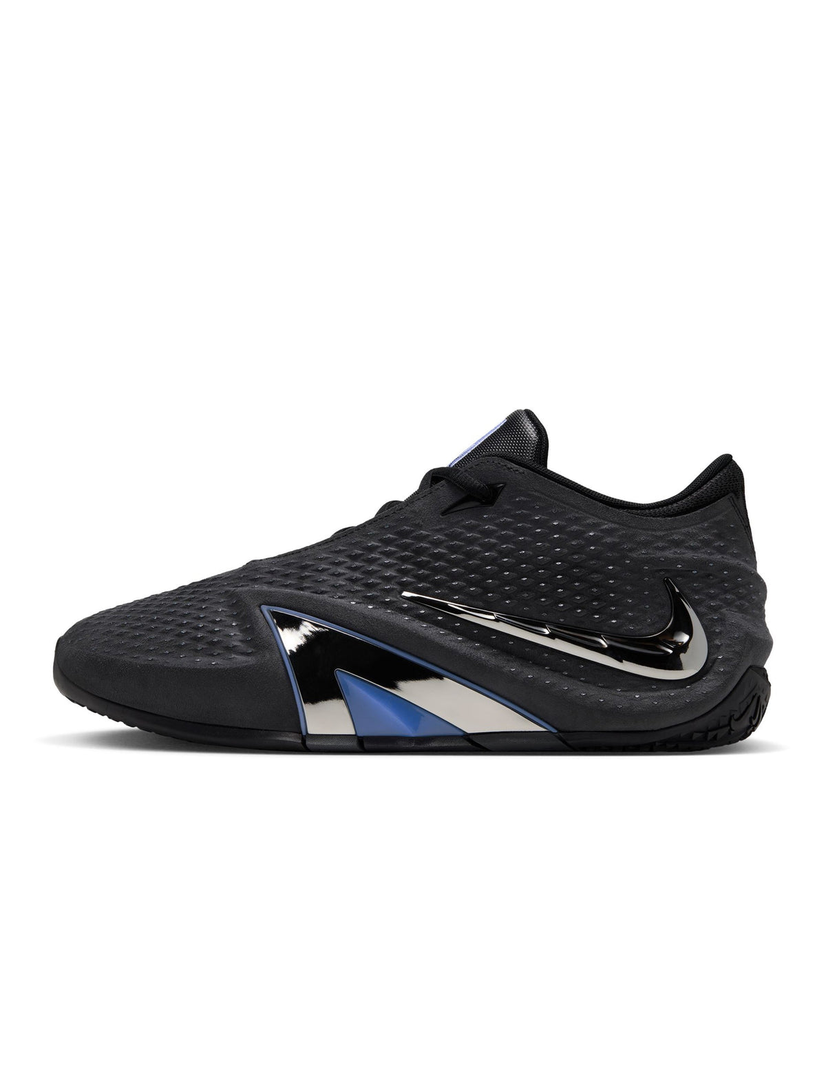Nike Men's Ja 4 Dark Mode athletic footwear showing black and dark gray sneakers with Nike branding and stylish design