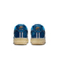 Nike men's Air Force 1 Retro patent denim sneakers by Denim Exchange, blue and white low-top footwear