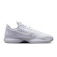Nike men's Kobe Protro 10 Halo sneakers in white and red, featuring Nike branding and athletic design for basketball performance.