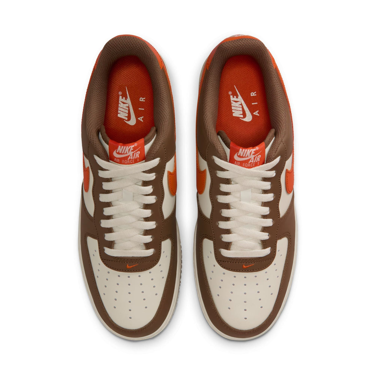 Nike Men's Air Force 1 '07 Mosswood Brown sneakers by Denim Exchange