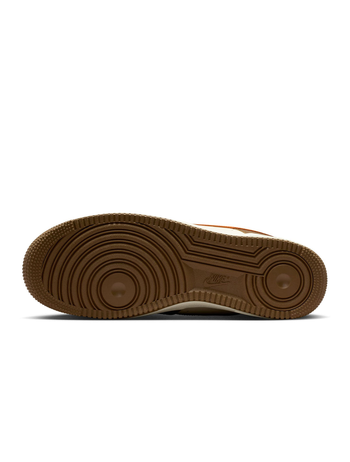 Nike Men's Air Force 1 '07 Mosswood Brown sneakers in side profile