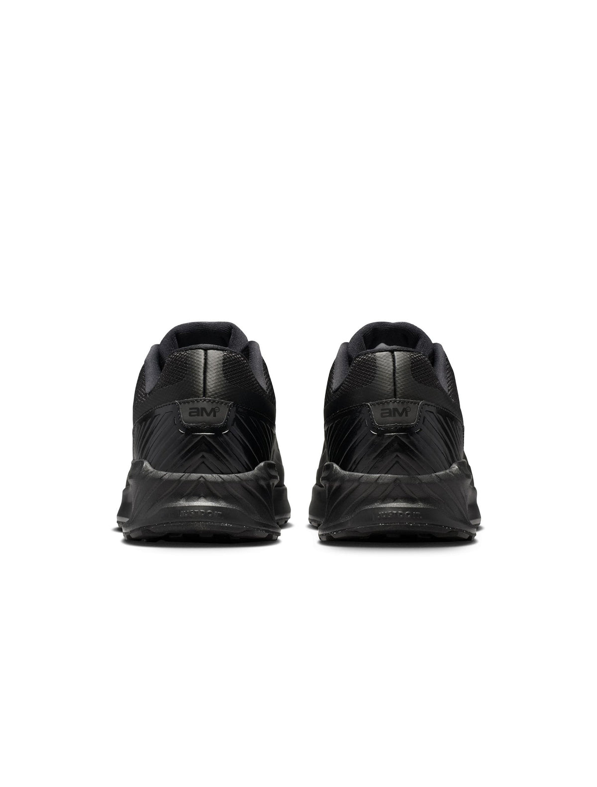 Black Nike Mens Air Max Bia sneakers with sleek design and visible Air Max cushioning, displayed on a plain background