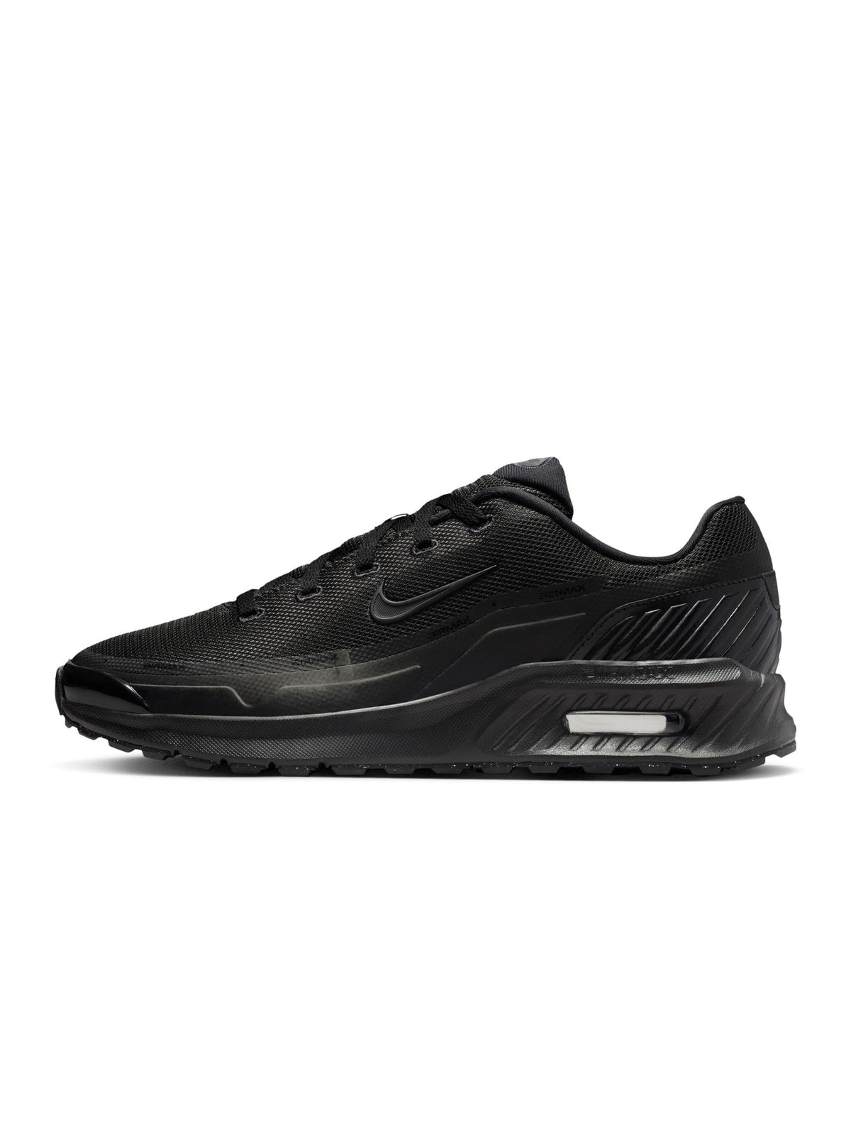 Nike men's Air Max Bia black footwear with sleek design and cushioned sole, perfect for casual and athletic wear.
