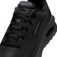 Black Nike Air Max Bia men's footwear with stylish design and Nike branding, shown from a side view.