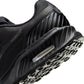 Nike men's Air Max Bia black footwear featuring Nike's signature design and cushioning, shown from a side view.