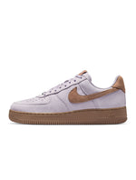 Denim Exchange men's Nike Air Force 1 Low Retro sneakers in Silver Lilac and white suede