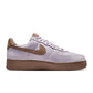 Denim Exchange men's Nike Air Force 1 Low Retro sneakers in Silver Lilac and white