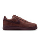 Nike Air Force 1 Low Retro Premium men's shoes in Red Sepia suede and leather sneakers
