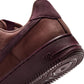 Nike Air Force 1 Low Retro Premium men's sneakers in Red Sepia suede and leather