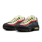 Nike Air Max 95 Big Bubble Bandana men's footwear in white and gray sneakers
