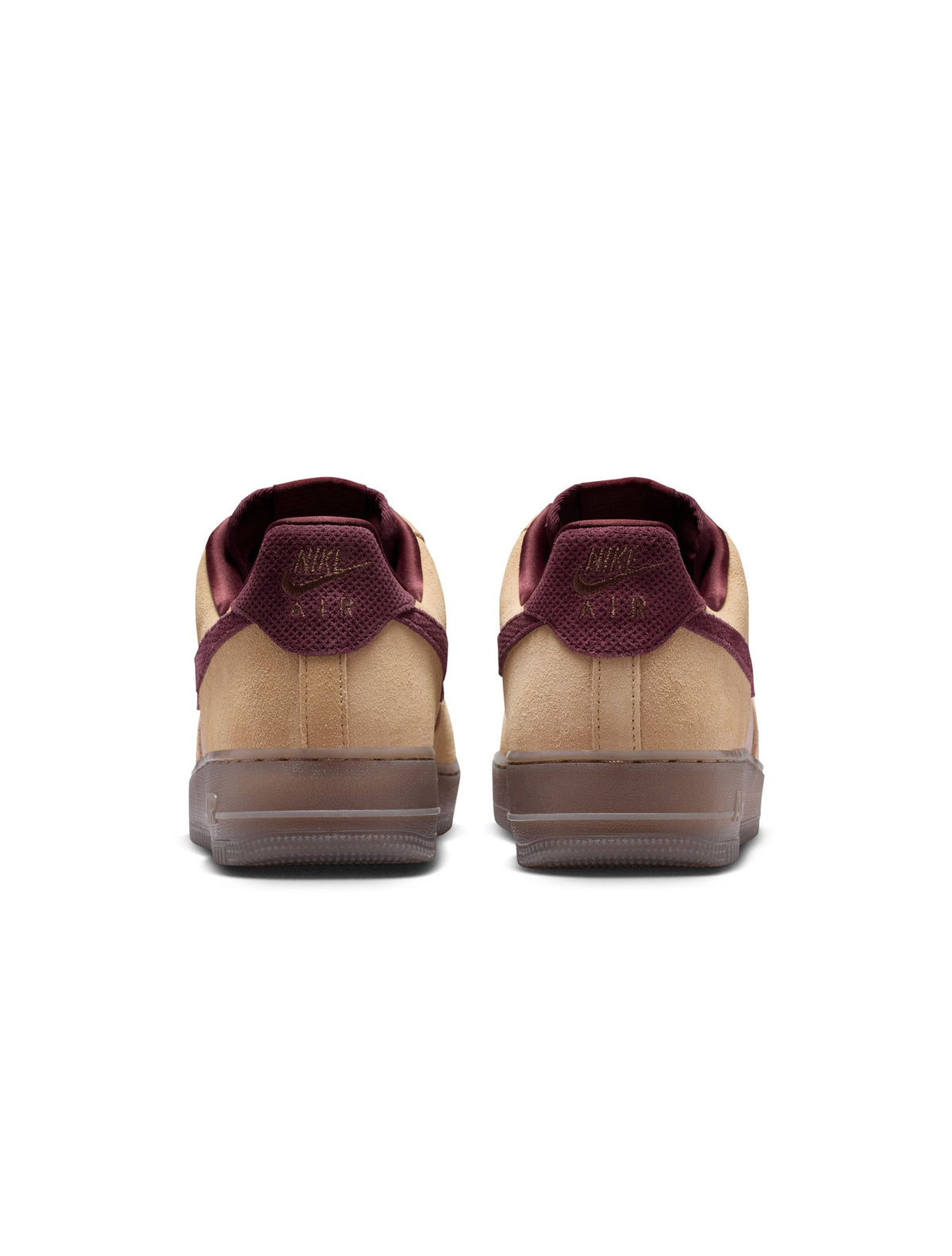 Men's Nike Air Force 1 '07 Premium Linen sneakers in beige with classic low-top design